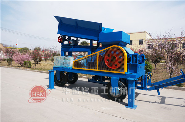 移動(dòng)對(duì)輥制砂機(jī)
